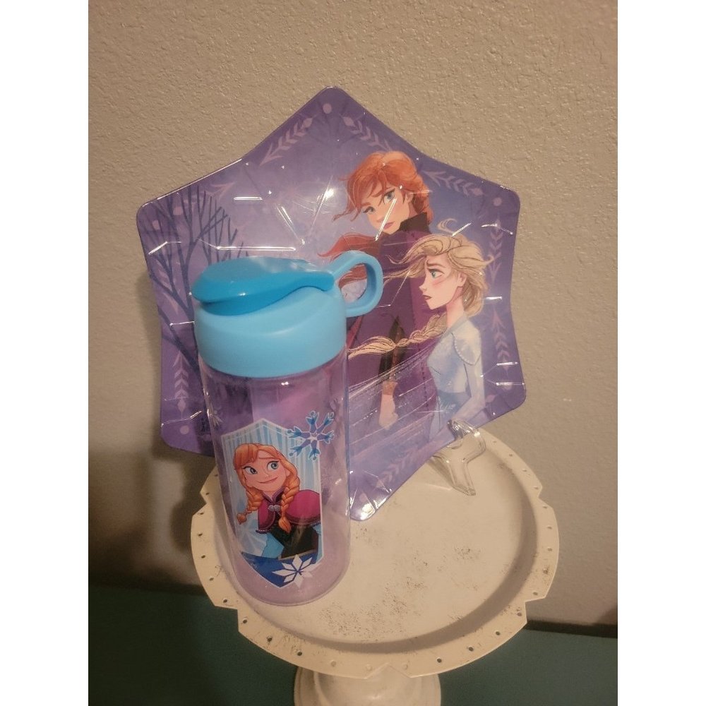 Zak Design Frozen Elsa Plate and Bottle